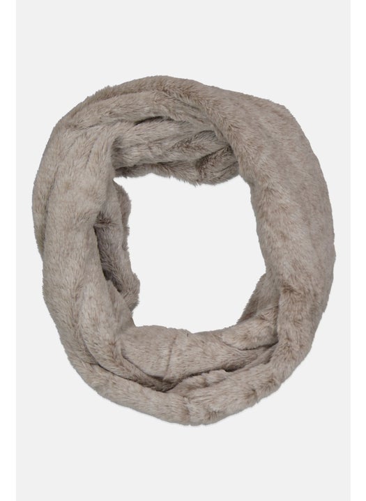 Women Faux Fur Snood Scarves 79 x 30 cm, Assorted