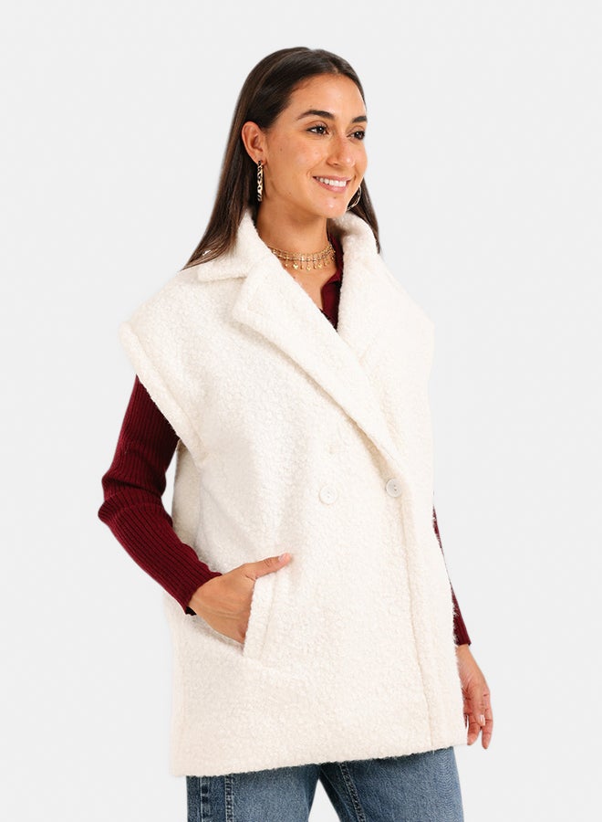 Carina Relaxed Double-Breasted Vest - Image 2