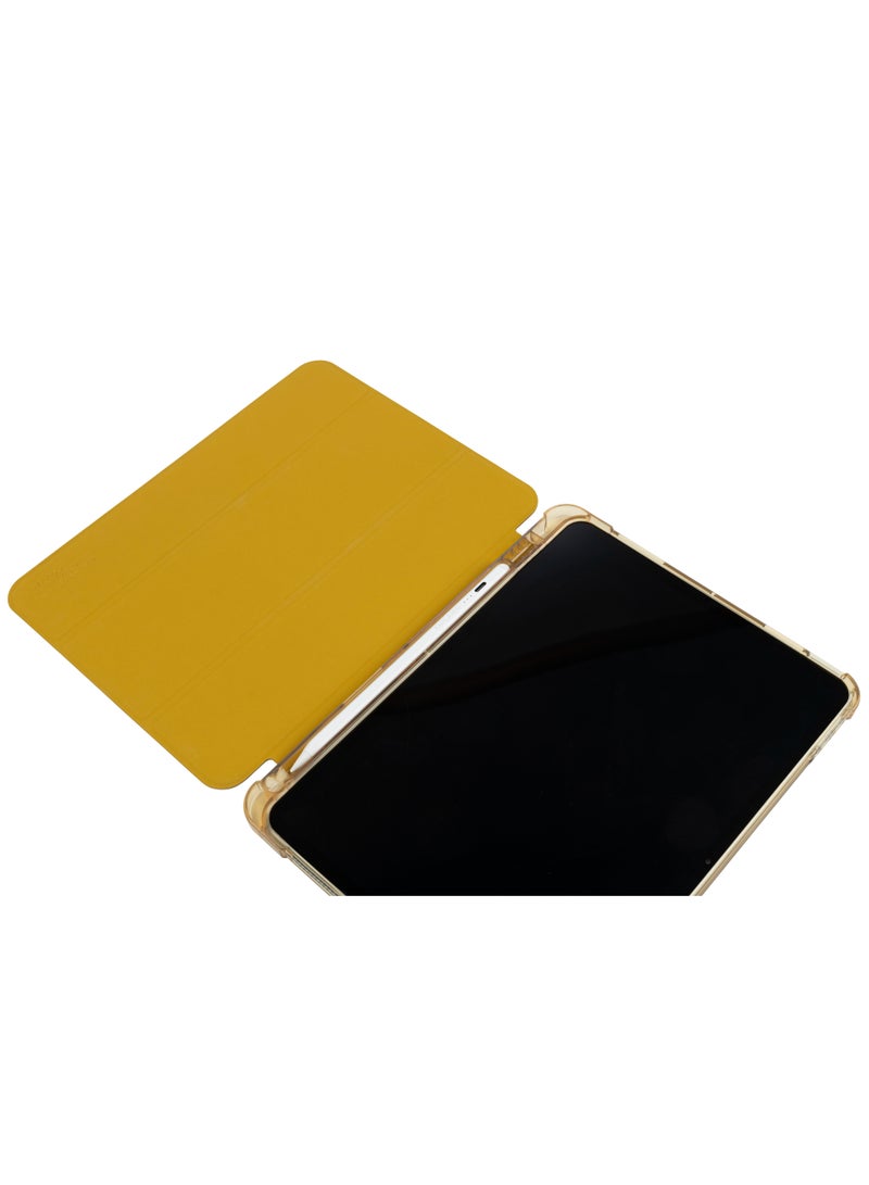 توكانو غطاء حماية Tucano SATIN Ultra لجهاز iPad Air 11 M2 (2024) – لون أصفر - Image 5