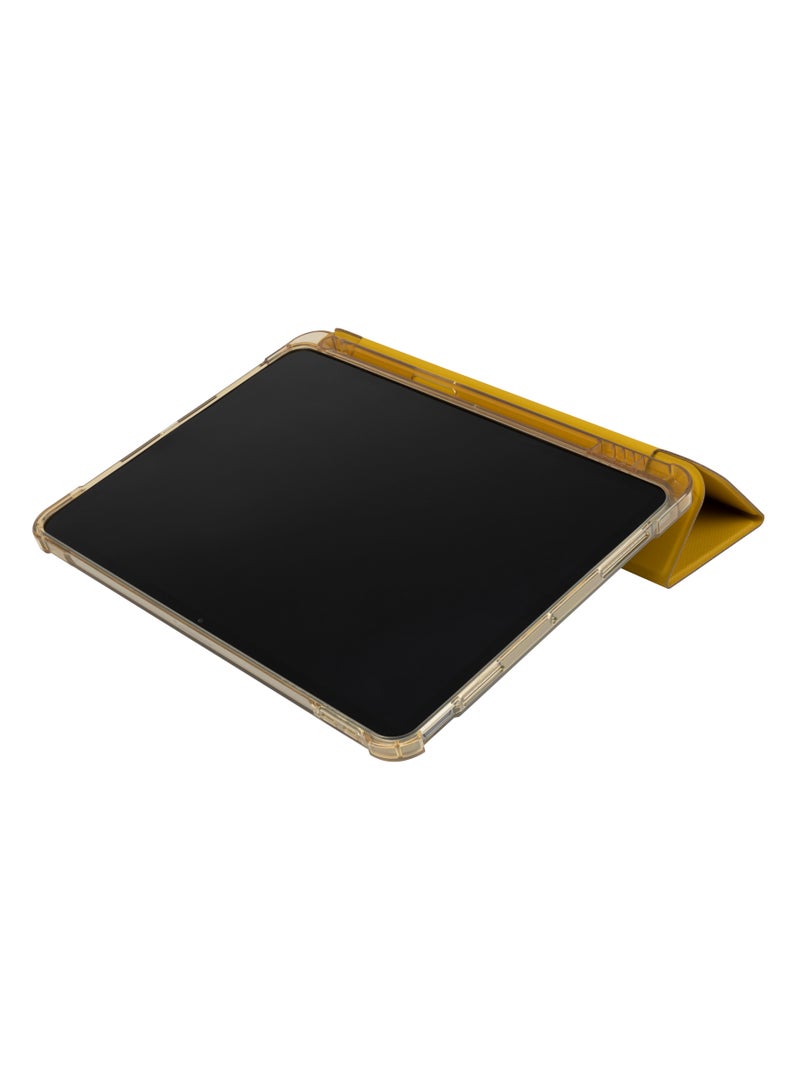 توكانو غطاء حماية Tucano SATIN Ultra لجهاز iPad Air 11 M2 (2024) – لون أصفر - Image 4