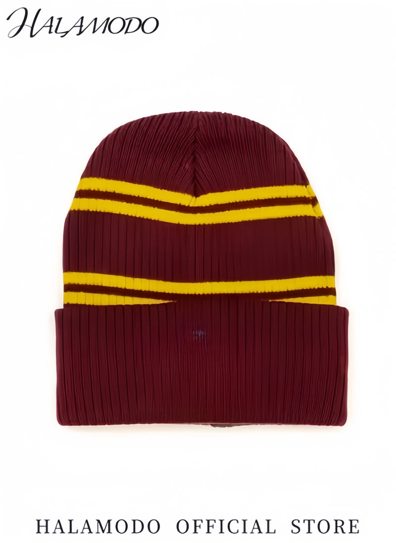 HALAMODO Warm Fleece Lined Beanie Hat for Men and Women Soft Knit Winter Cap Adjustable Cuffed Winter Hat Unisex Stylish Ski Cap Ideal Gift for Outdoor Activities  - Image 2