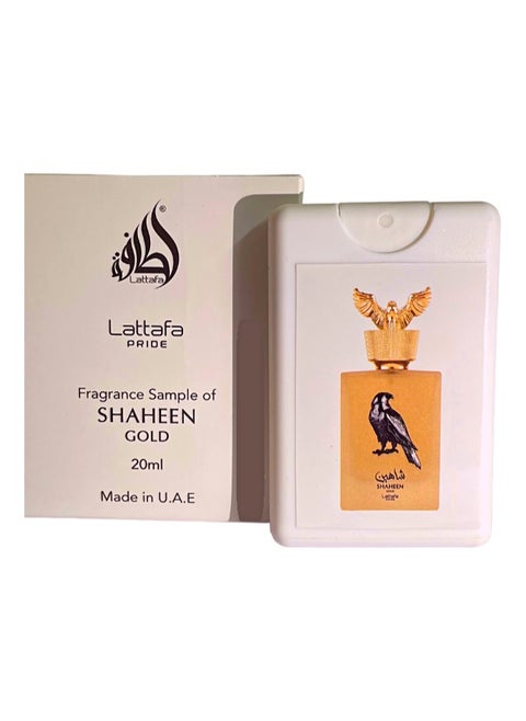 عطر لاتافا شاهين جولد أو دي بارفيوم للجنسين - 20مل