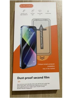 Applicable To Apple 15Pro Second Sticker Tempered Film IPhone15 Anti-peep 15promax Dust Bin 15plus Dustproof-Color:Dust Removal Warehouse Second Sticker-hd [plus Packaging Box]-Size:Universal For Apple 8 Apple 7 Apple Se3