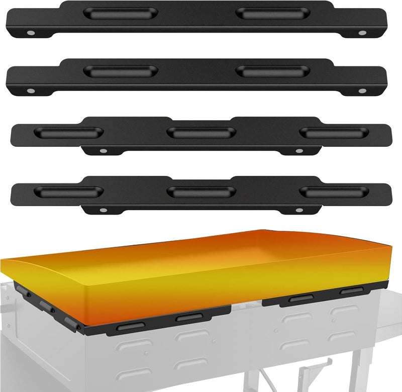 BESTEK Upgraded Magnetic Wind Guards for Blackstone Griddle 36 Inch,Stainless Steel Wind Guards Blackstone Griddle Accessories for Grill,Protect Flame,Hold Heat - Image 1