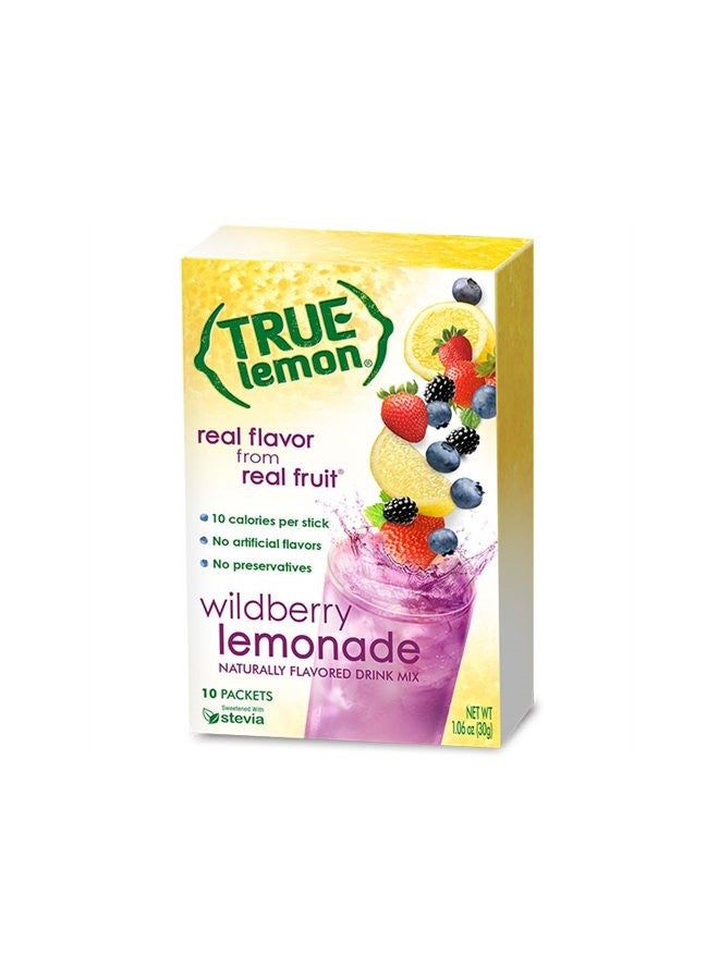 True Lemon Wildberry Lemonade, 10 count - 3 pack