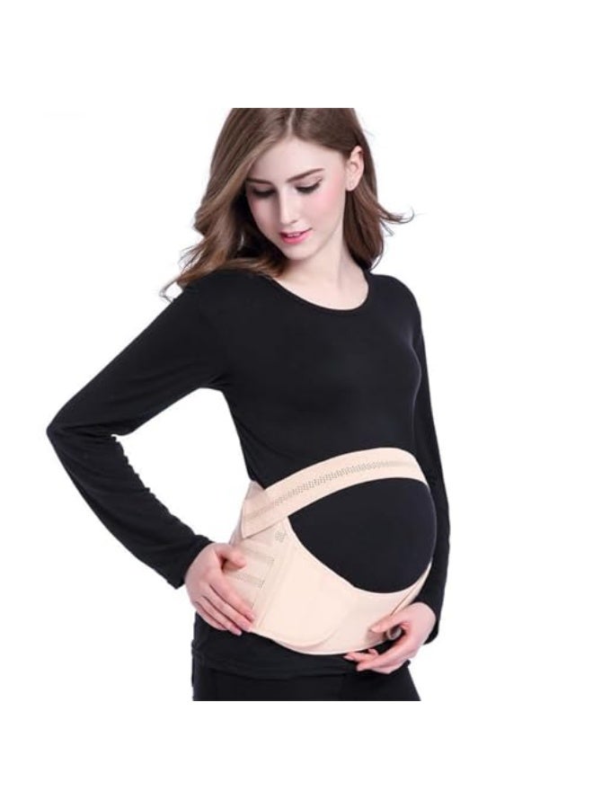 Generic Maternity Belt, Pregnancy 3 in 1 Support Belt for Back/Pelvic/Hip Pain, Maternity Band Belly Support for Pregnancy (XXL: Fit Ab 39.5-51.3Inch, Shrimp Color)  - Image 4