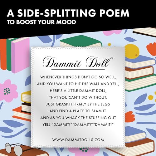 Dammit Doll - Limited Edition - Dammit Book Garden Doll - Stress Relief, Gag Gift - Image 2