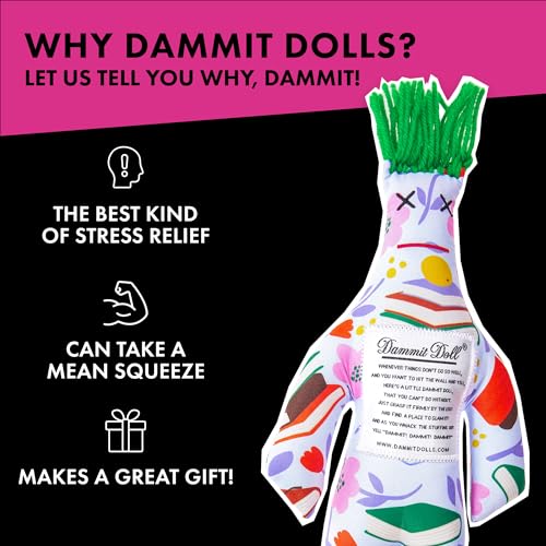 Dammit Doll - Limited Edition - Dammit Book Garden Doll - Stress Relief, Gag Gift - Image 4
