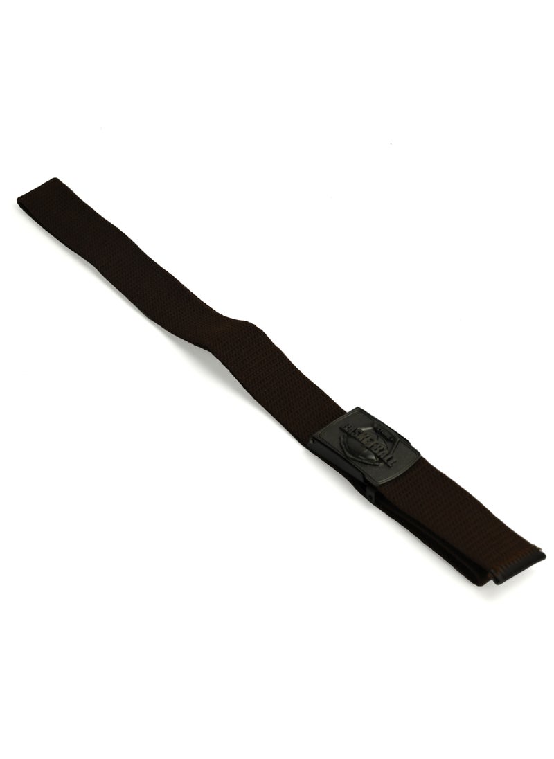 Generic - Brown Belts for Men Nylon Belt for Hiking Golf Work, Web designed Casual Mens Belt for Jeans Men's Belt Web Adjustable Belt Men - Image 1