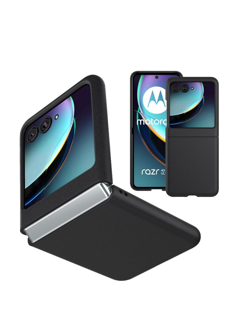 Excefore Slim Fit Moto Razr Plus 2023 Case, Frosted Feel Case, Lightweight Shockproof Case Cover for Motorola Razr+ 2023 5G&Razr40Ultra (Black, Wireless Charging Support)  - Image 2