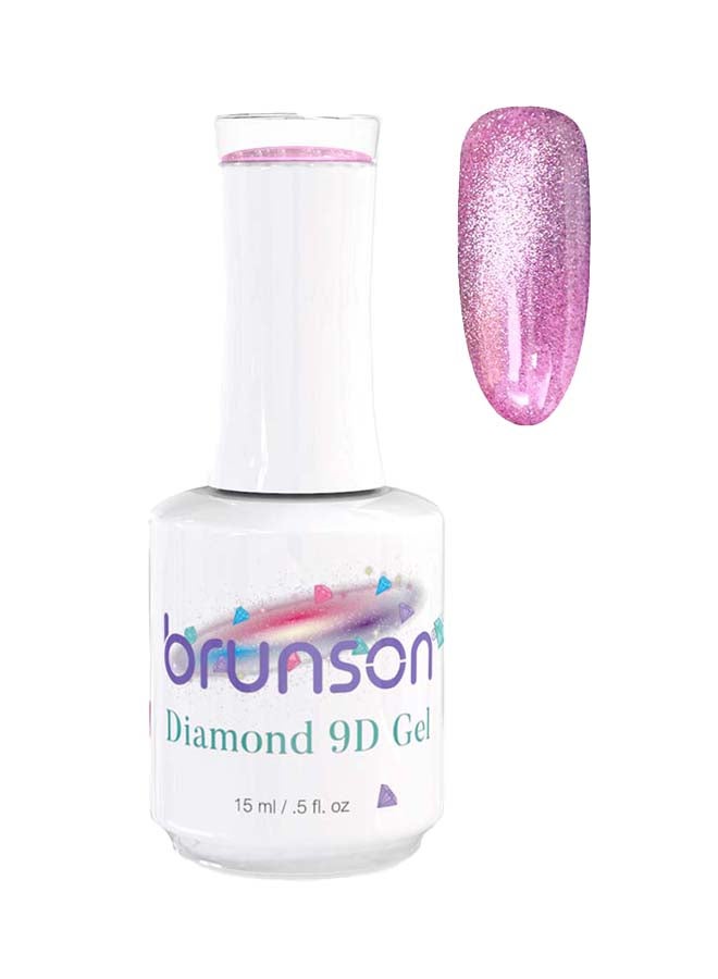 brunson Diamond 9D Magnetic Cat Eye Gel Reflective Diamond Gel Nail Polish 15ml Soak Off Gel Polish BD9D016 - Image 1
