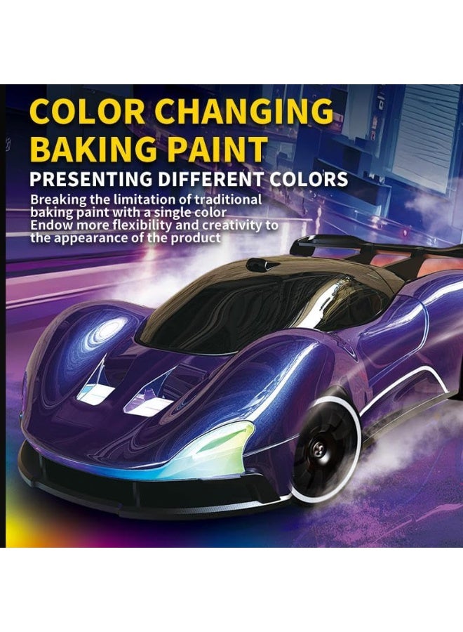 1:20 Scale RC Drift Car 4WD 2.4GHz 15KM/H High Speed Racing Sport Toy Car with LED Lights, Racing and Drift Wheels - Image 5
