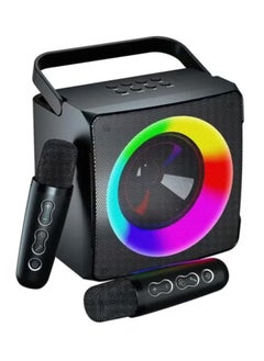 ELTRAZONE SD-508 Home & Outdoor Portable Bluetooth Speaker – Dual Wireless Microphones, Powerful Sound, Waterproof, Long Battery Life, Perfect for Parties, Karaoke, and Events  - Image 1