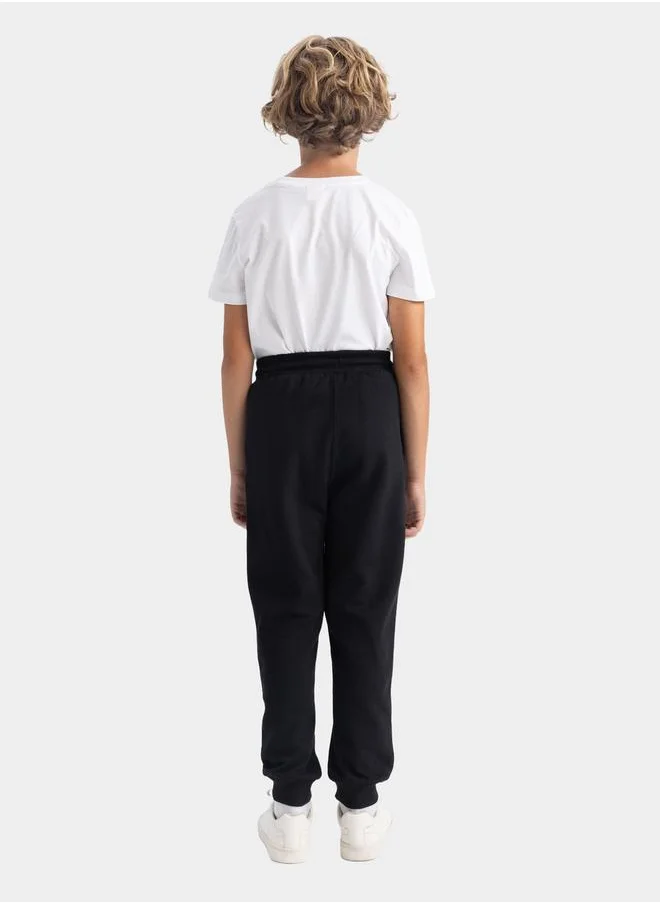 DeFacto Relaxed Fit Elasticated Cuff Joggers with Pockets by Styli