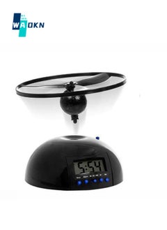 Digital Alarm Clock, Run Away Flying Electronic Alarm Clock, Support Screen Backlight, Flying Toy Style, for Decorate Your Bedroom, Office, Propeller Alarm Clock Creative Home Alarm Clock