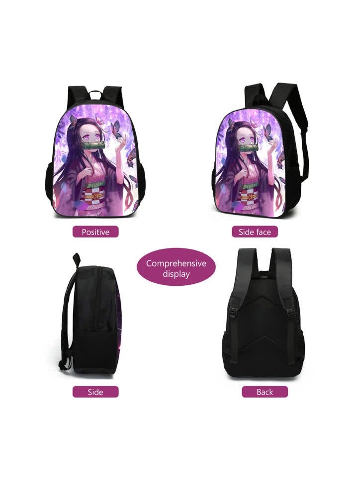 Generic Nedouzi schoolbag backpack student,祢豆子-13-Backpack  - Image 2