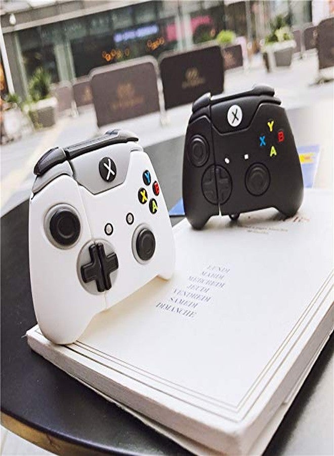 LEWOTE Silicone Case Compatible for Apple Airpods 1&2 Funny Cover[Best Gift for Kids Boys Girls] [Gamepad] (White) - Image 5