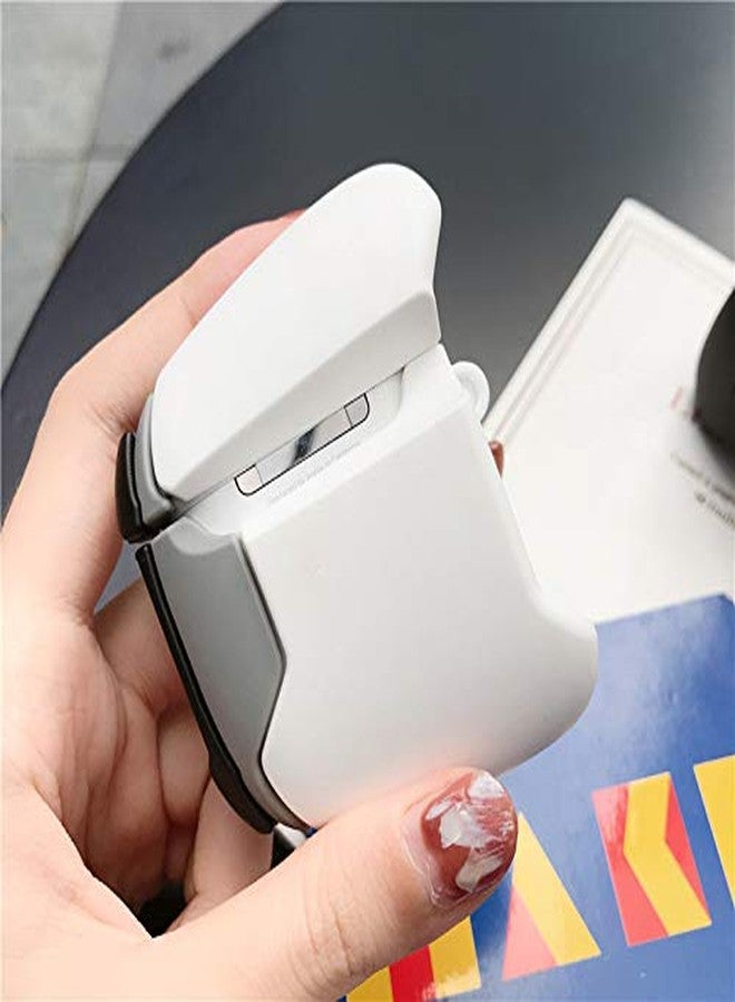 LEWOTE Silicone Case Compatible for Apple Airpods 1&2 Funny Cover[Best Gift for Kids Boys Girls] [Gamepad] (White) - Image 4