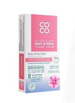Coco COCO WAX STRIPS for oily skin 