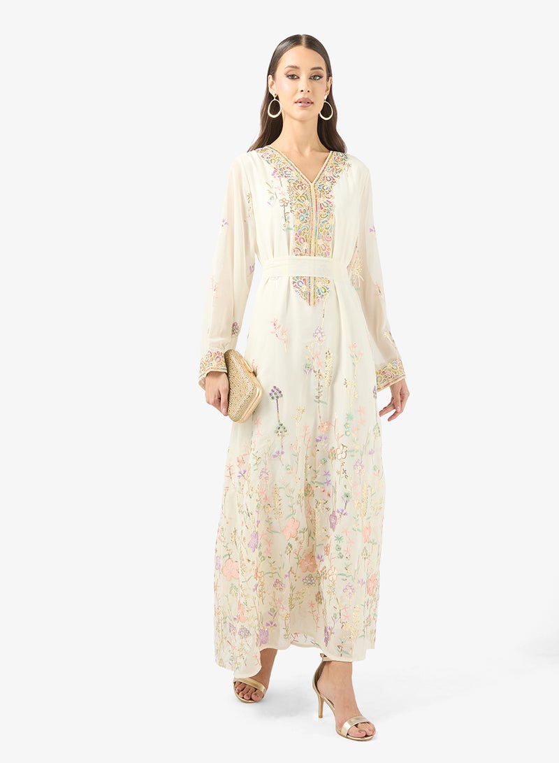 خزانة جلابية بطبعة زهور - Image 4