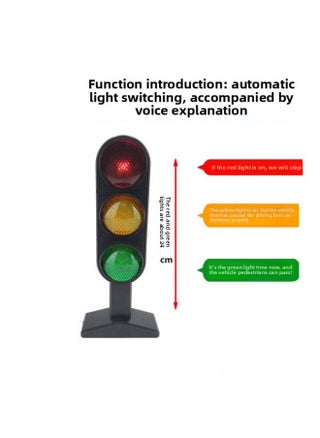Signal Manual Car Remote Control Track Child Rider Controller Model Control Traffic Signal Light Track-Colour:24cm Single-sided Traffic Light—official Standard - pzsku/Z881252C3E8322D3C90F2Z/45/1745464170/3c6c5de8-5273-4e5e-8901-f4ecd2c1e532