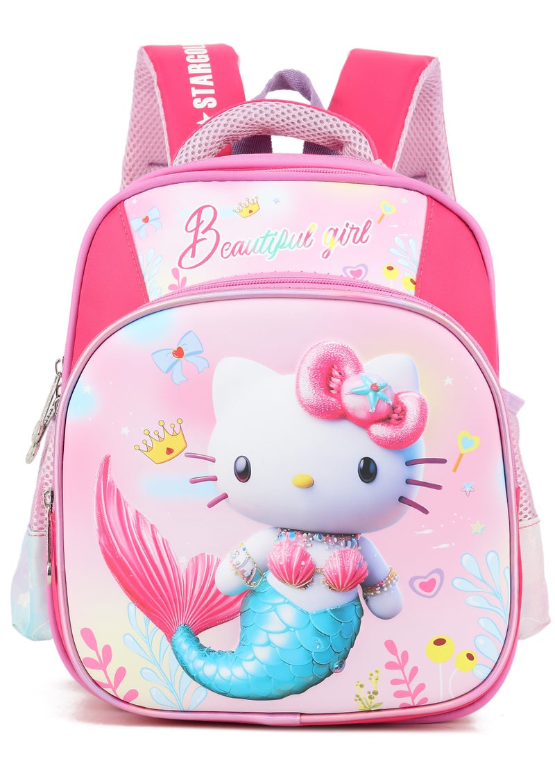 ستارجولد حقيبة ظهر للأطفال البنات مع حزام قابل للتعديل للمدرسة مقاس 12 بوصة