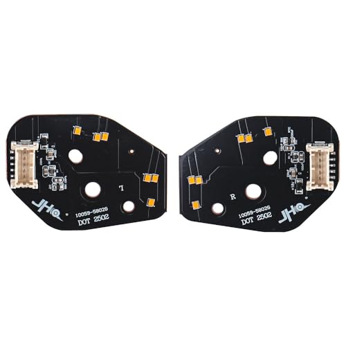 JHO Amber DRL Lights Module Front Headlights Frame White Color Changing to Amber Add Functional Unit For Ford Ranger T9 Lariat Raptor 2023 2024 2025 Daytime Running Lights CE Approved - Image 1