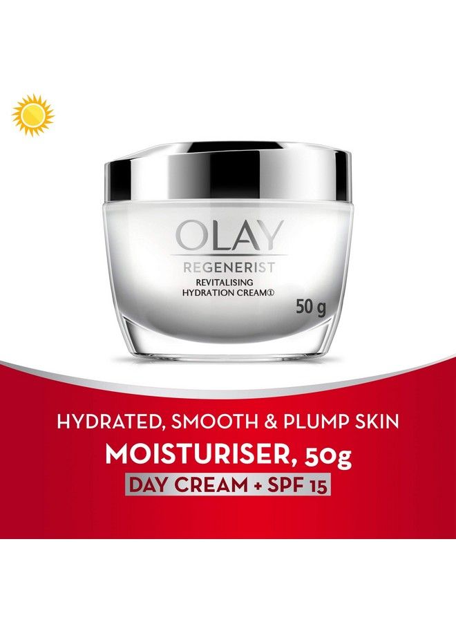 Olay Regenerist Advanced Antiageing Revitalising Hydration Skin Cream Moisturizer Spf 15 50G - Image 3