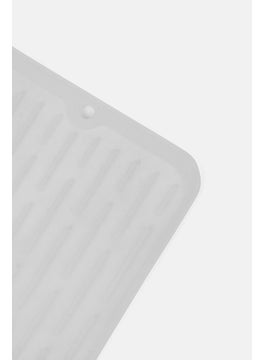 COOK WITH COLOR Silicone Flexible Draining Mat, Transparent  - Image 3