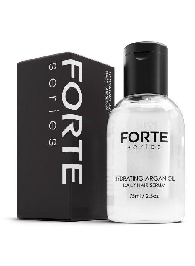 Alex Costa Hydrating Argan Oil Daily Hair Serum by Forte Series Sulfate Free Argan Hair Oil for Men Hair Serum for Dry Damaged Hair, for Styling Hair (75 ml / 2.5 oz) - Image 1