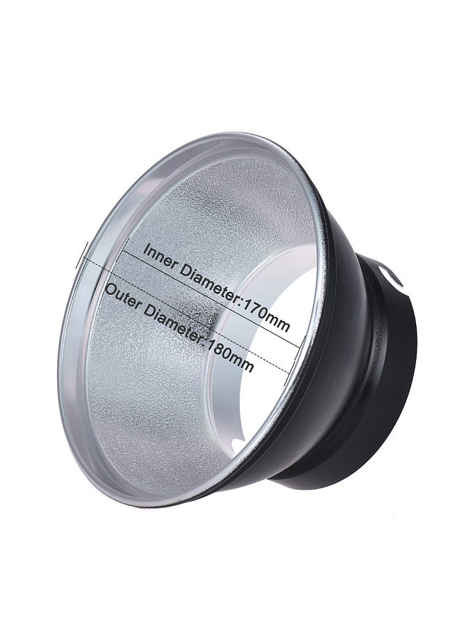 7" / 180mm Elinchrom Mount Standard Reflector Diffuser Shade Lamp Shade