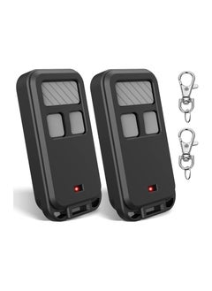 890MAX Garage Door Opener Remote, 2 Replacement for LiftMaster/Chamberlain/Craftsman, Universal 3-Button Garage Door Opener Remote with Mini Key Chain for Purple Red Yellow Orange Green Learn Buttons