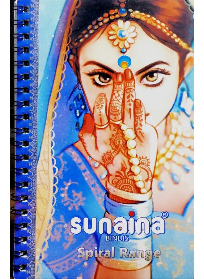Sunaina Spiral Multicolour/Black/Red/Maroon Colour Kumkum Bindi Book For Women Pack Of 1 - Image 3