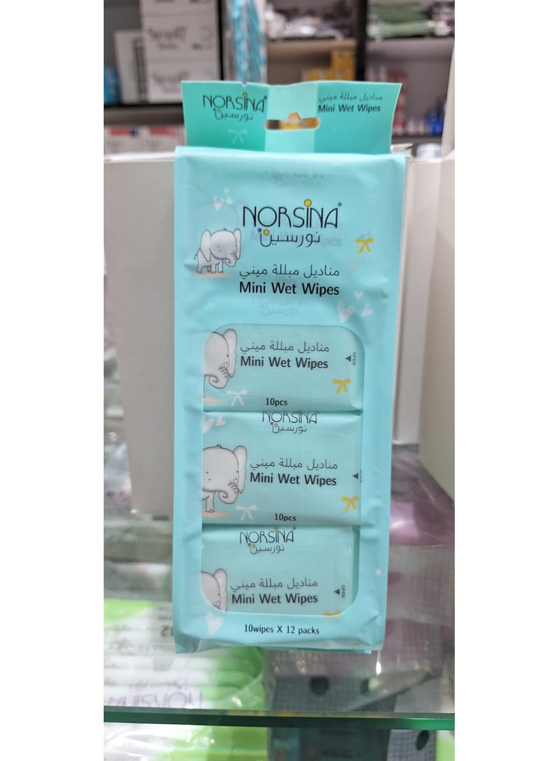 نورسينا نورسين مناديل مبللة ميني