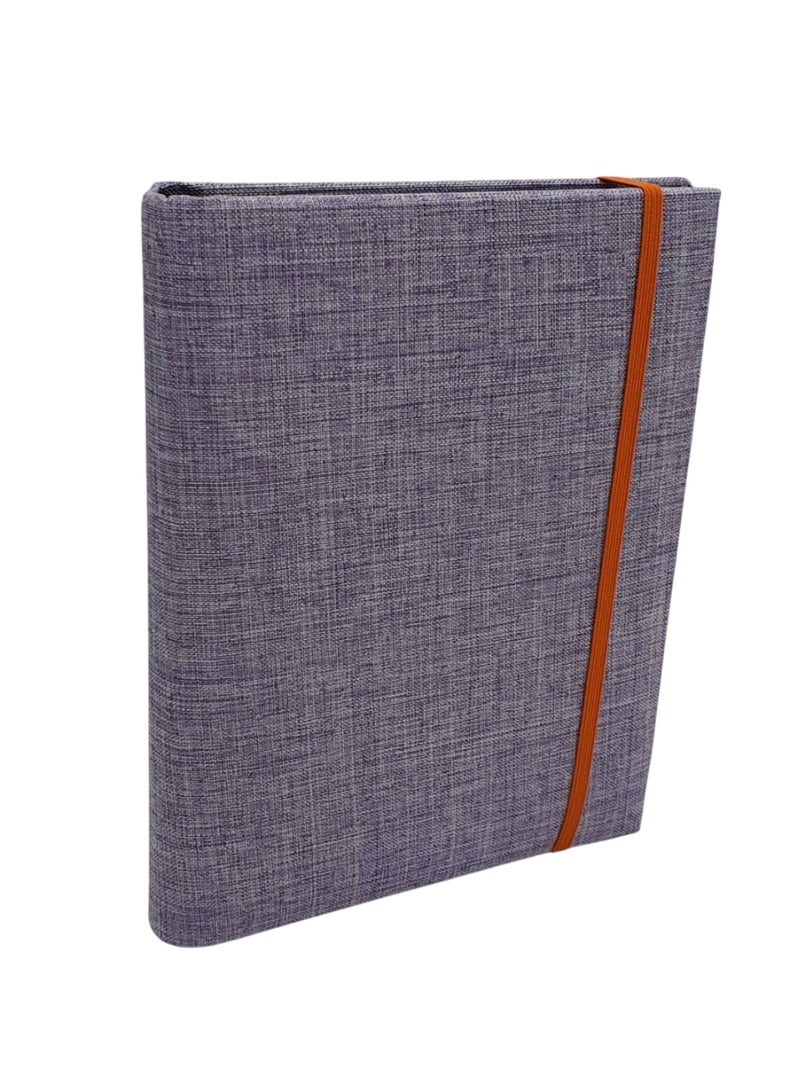 ديكور هيلز ألبوم صور ديكورهيلز - تصميم فاخر ذو طابع كلاسيكي، منظم صور مميز للعائلة، وحفلات الزفاف، والسفر، والذكريات الخاصة، غلاف أنيق من الكتان، تجليد متين، مكان مثالي لحفظ التذكارات - Image 1