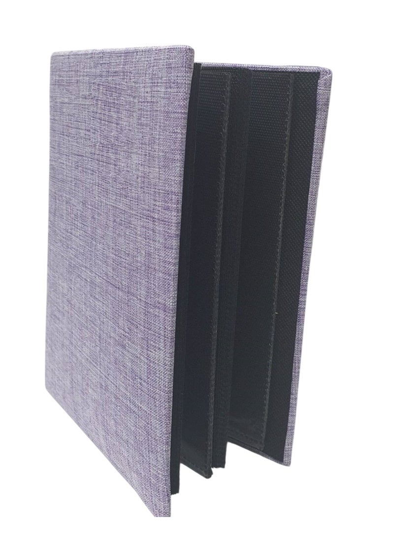 ديكور هيلز ألبوم صور ديكورهيلز - تصميم فاخر ذو طابع كلاسيكي، منظم صور مميز للعائلة، وحفلات الزفاف، والسفر، والذكريات الخاصة، غلاف أنيق من الكتان، تجليد متين، مكان مثالي لحفظ التذكارات - Image 2