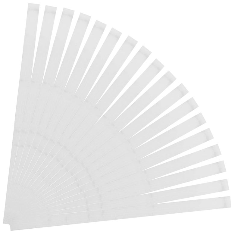 SHINEOFI 50pcs 12mm Mesh Backing Book Binding Glue Strips for Crafts and Document Binding Acid-Free Adhesive Tape for Book Repair and Photo Albums - Image 1