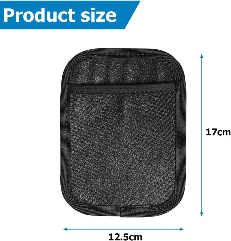 JNNJ Car Seat Self-Adhesive Storage Net - Mini Oxford Mesh Bag - Image 2