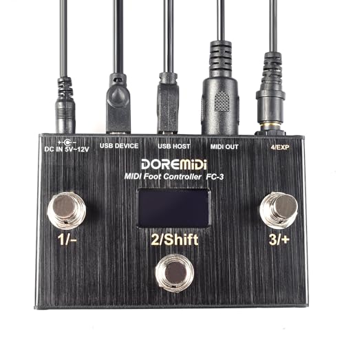 DOREMiDi MIDI Foot Controller (FC-3) MIDI Controller Designed That Can Be Used for Foot Control - Image 4