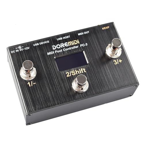DOREMiDi MIDI Foot Controller (FC-3) MIDI Controller Designed That Can Be Used for Foot Control - Image 1
