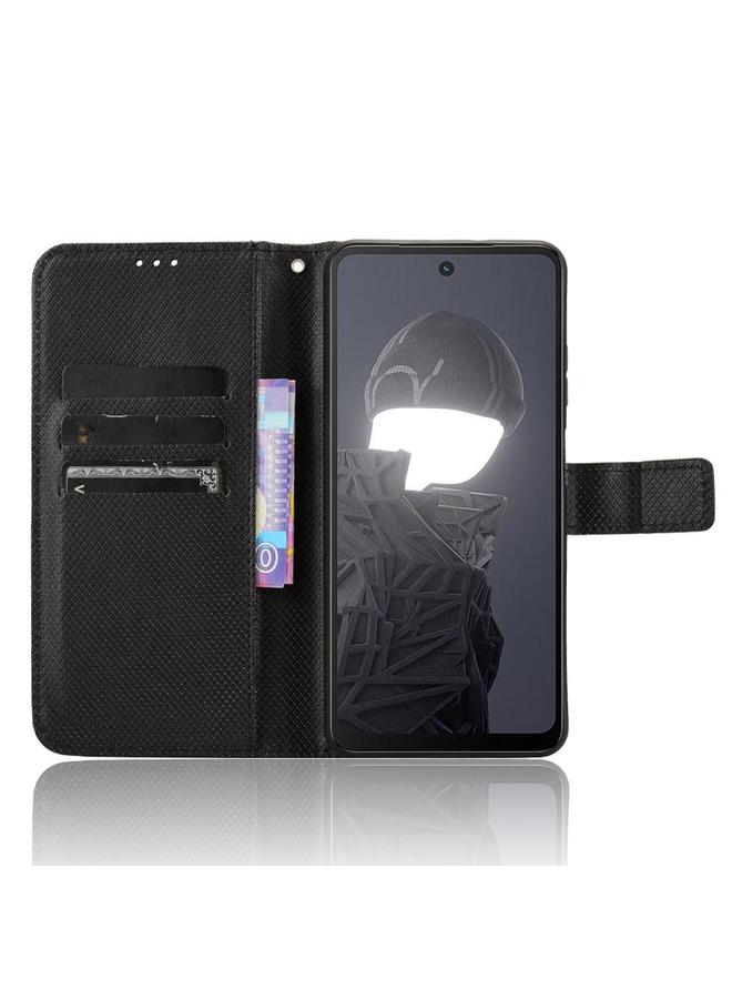 جرين تايجر جراب لهاتف HMD Fusion 5G مصنوع من الجلد بنسيج ماسي - Image 4