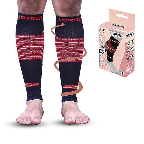 Sorgen Sports Compression Calf Sleeves for Marathon Running - Scientifically Proven 20-30 mmHg Compression (Small) - Image 1