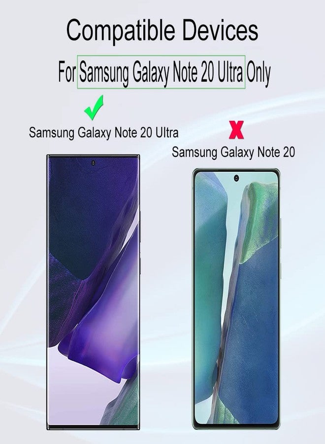 IBYWIND For Samsung Galaxy Note 20 Ultra 5G Screen Protector 2 Pcs,Flexible TPU Film,With 1Pc Camera Lens Protector,1Pc Back Film[Easy to install] - Image 2