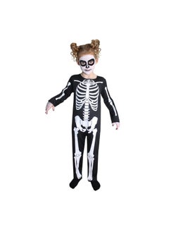 Skeleton Jumpsuit Kids Halloween Costume