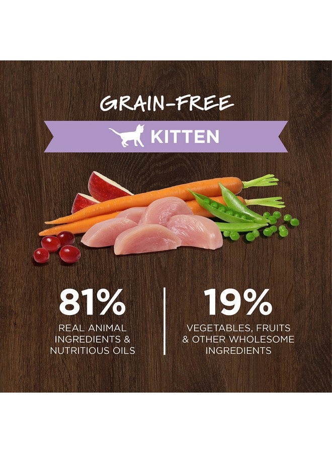 Instinct Original Kitten Dry Cat Food, Raw Coated Kibble, High Protein, Grain Free Recipe - Real Chicken, 4.5 lb. Bag - Image 2