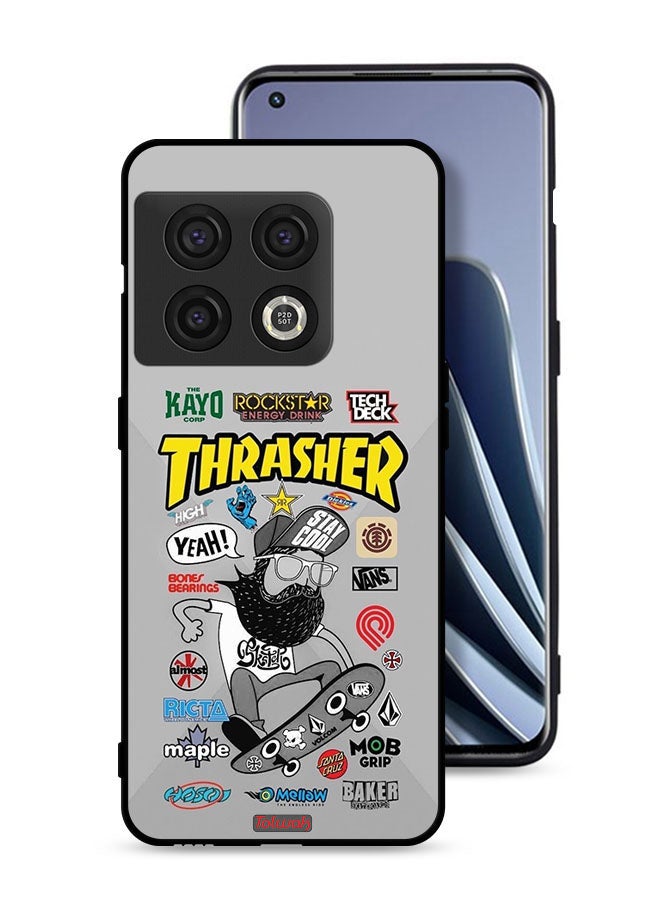 Tolwak OnePlus 10 Pro 5G Protective Case Cover Thrasher Sticker - Image 1
