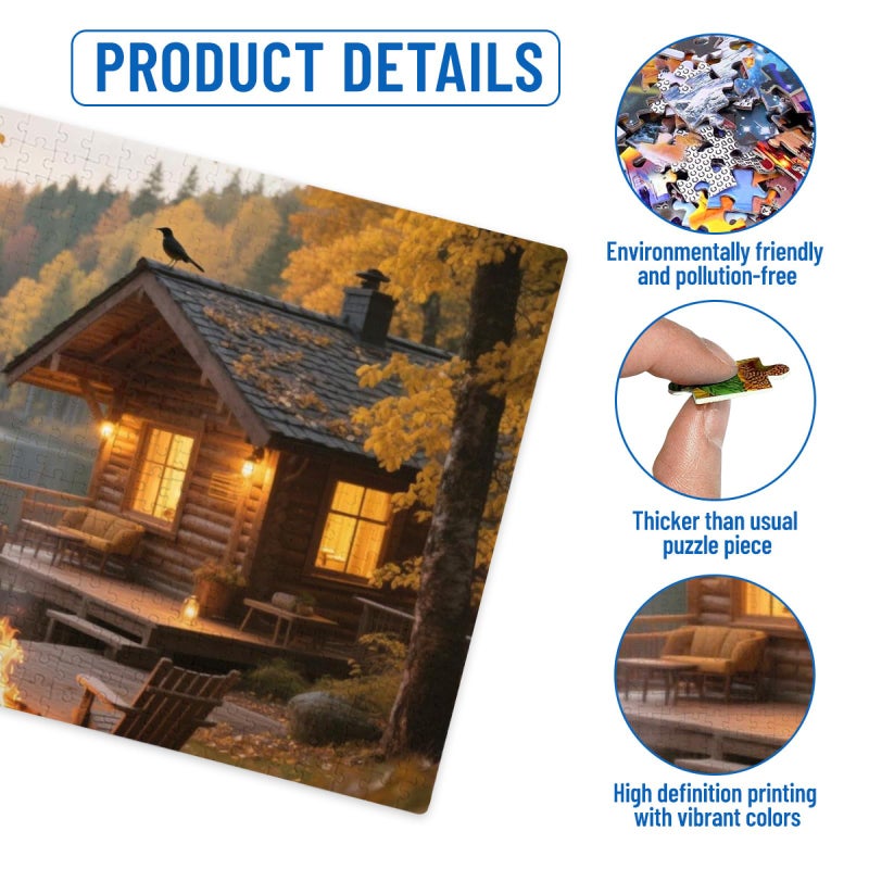 1000 Pieces Colorful Wooden Jigsaw Puzzle For Adults Holiday Fun And Home Decor - Image 4