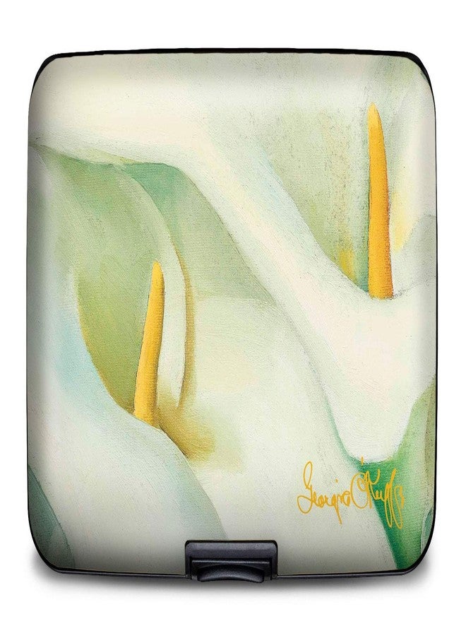 العاهل محفظة مونارك الآمنة بتقنية RFID (زنابق الكالا من تصميم جورجيا أوكيف) - Image 1