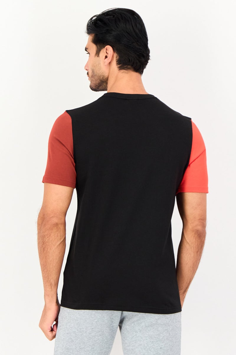 PUMA Men Sportswear Fit Short Sleeve CLSX Outdoor T-Shirt, Black - Image 3