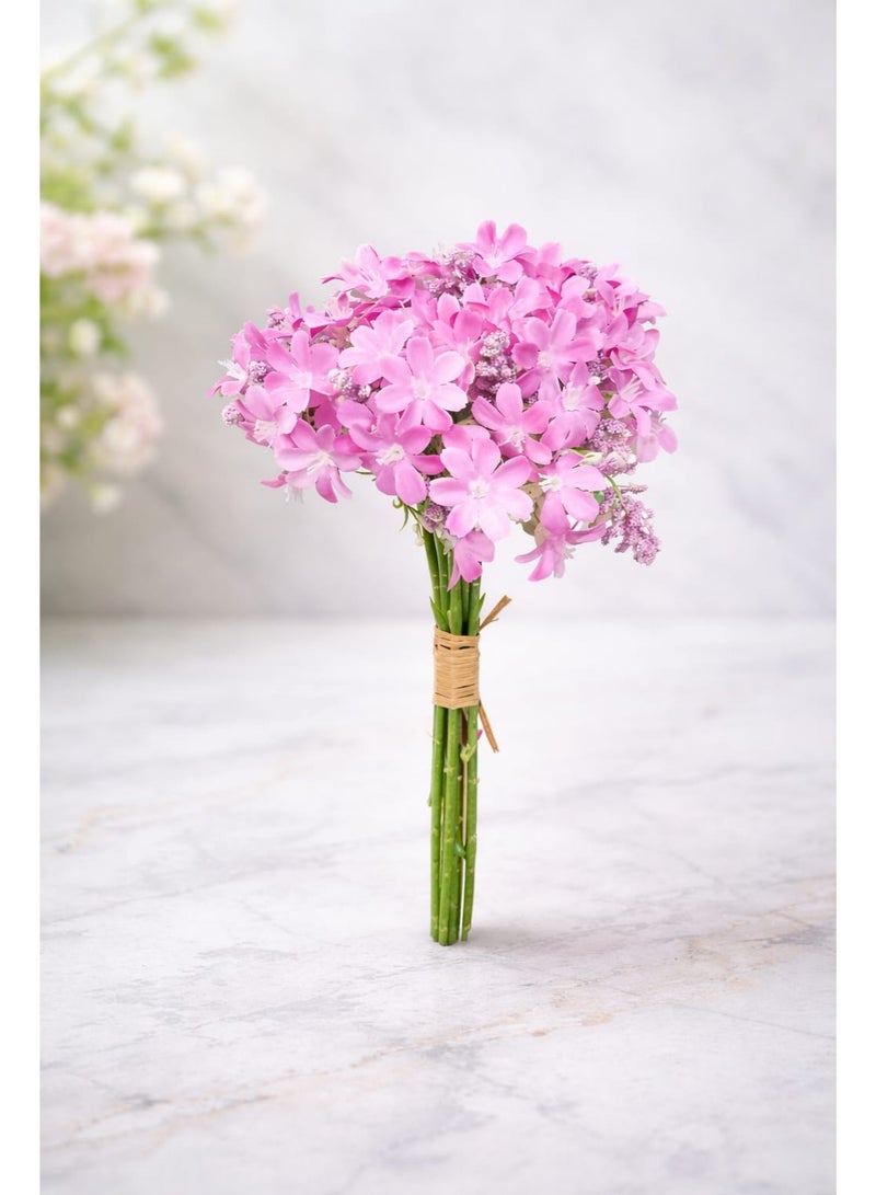 Elegant Artificial Roses Bouquet - Lifelike Silk Flowers for Home Decor, Weddings, and Events - Image 1
